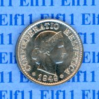 CHF___0.05 1949 -stgl 5 Rappen