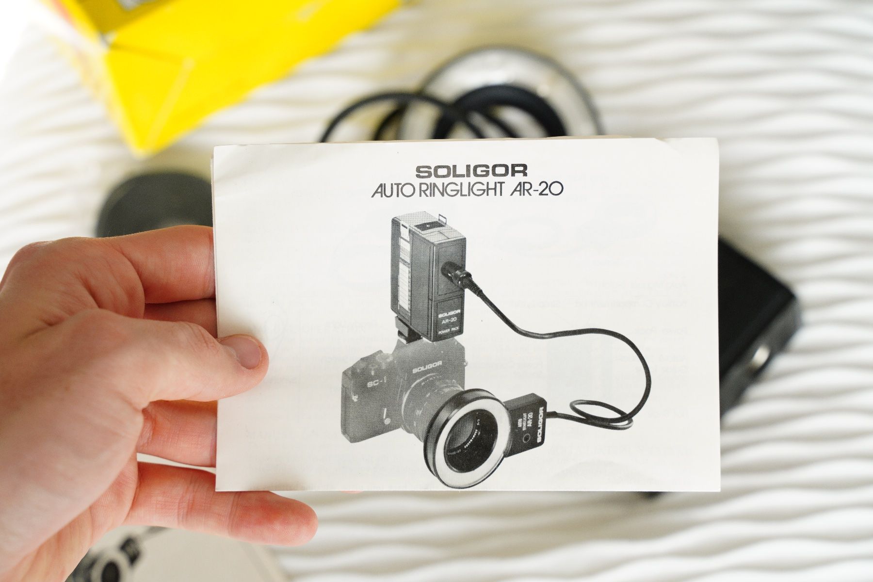 Flash: Soligor Auto Ringlight AR-20 Originalset – Difettoso da Dagmersellen venduto da sim_zqh8 2