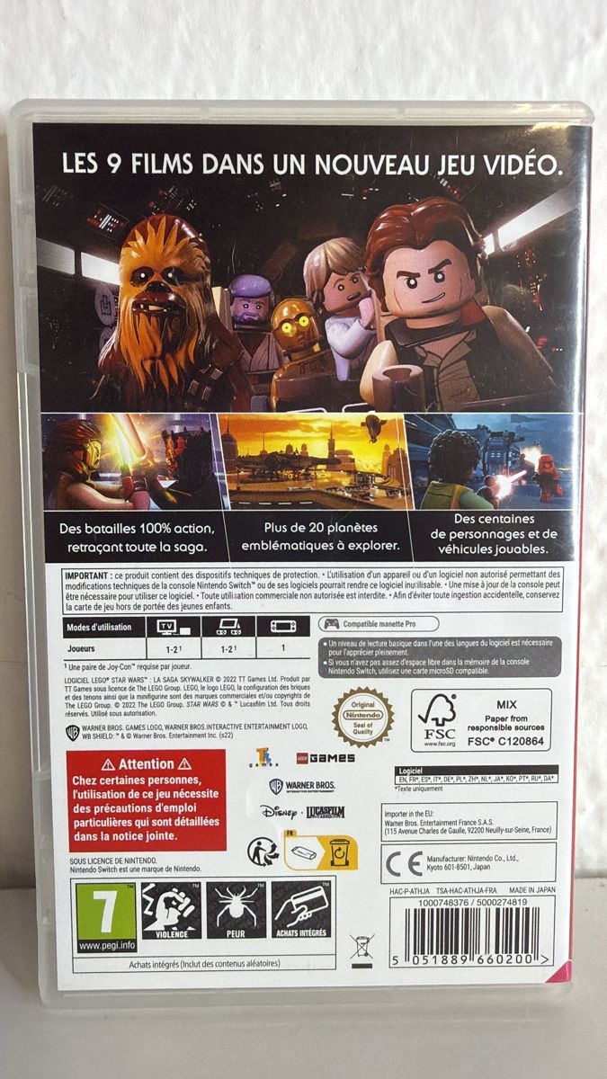 Nintendo Spiele: Nintendo Switch LEGO Star Wars La Saga Skywalker – Gebraucht aus Ehrendingen von bubulence 1