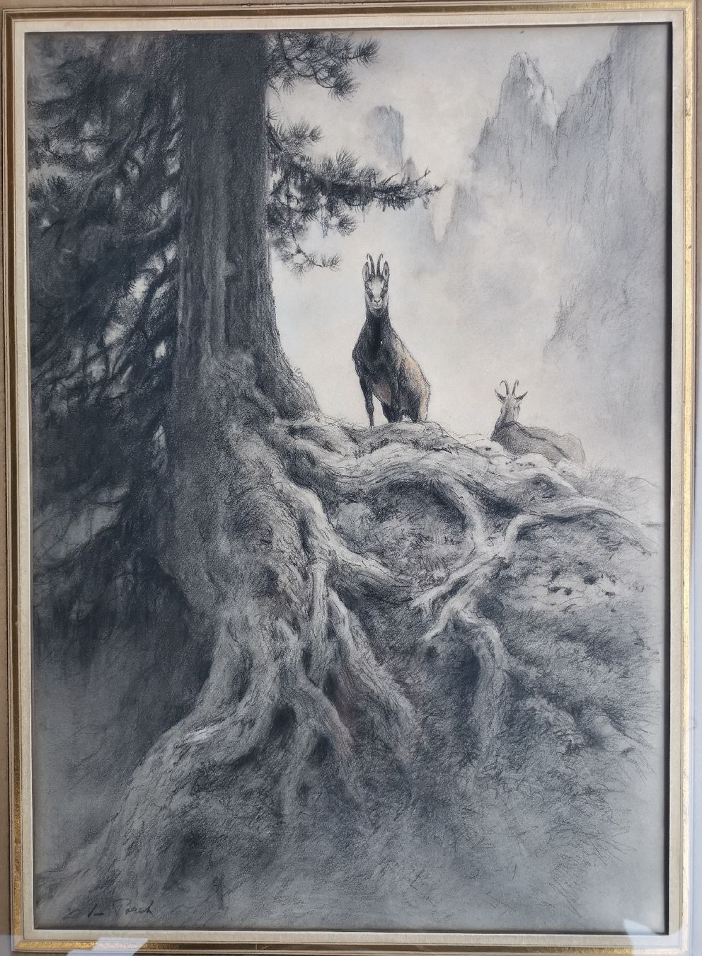 Dipinti: Dessin de Xavier de Poret – Usato da Farvagny-le-Grand venduto da CollectibleWatches 1