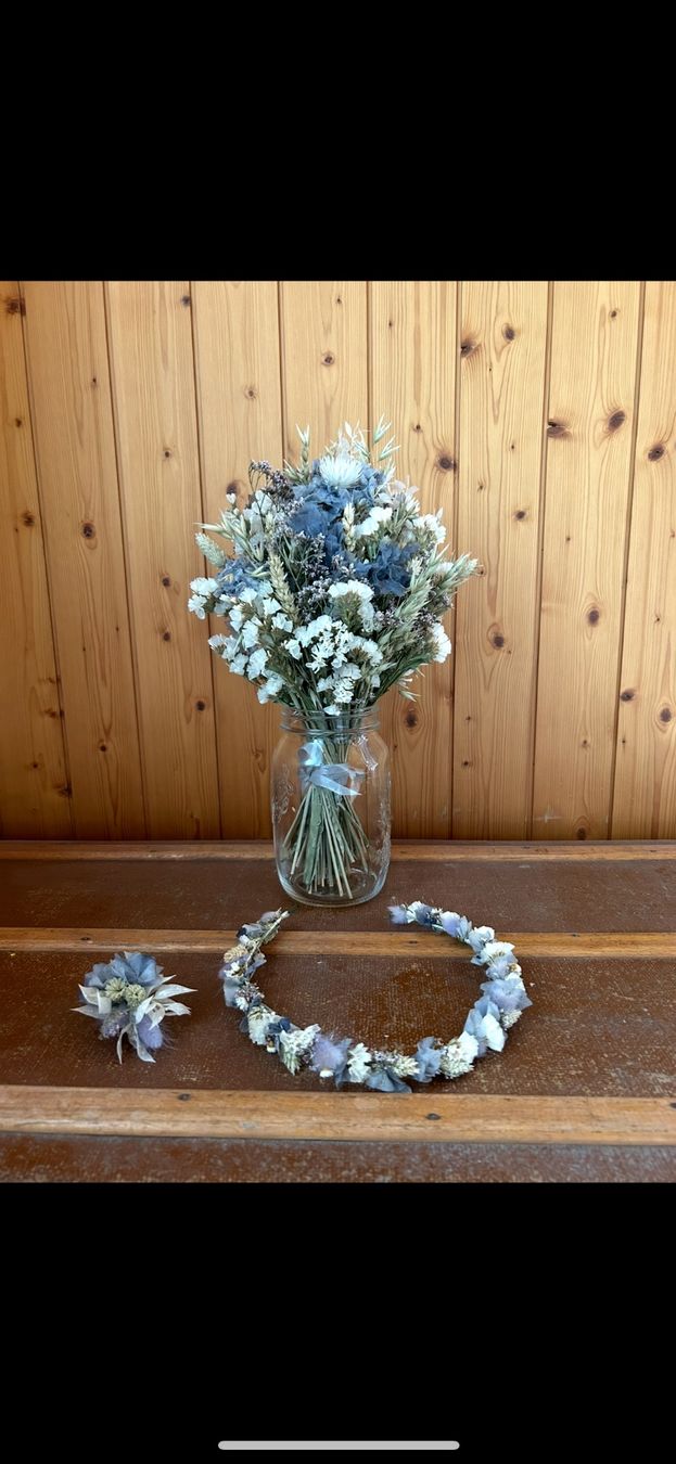 Tutte le decorazioni: Hochzeit Trockenblumen-Set – Usato da Hausen am Albis venduto da monaaa