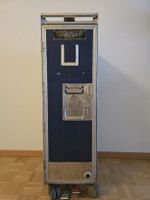 Original Flugzeug-Servierwagen / Flugzeugtrolley 