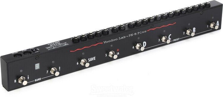 Strumenti musicali: Pedal Switcher: Vodoo Lab PX-8 Plus 8 Loop Pedal Switcher – Nuovo (secondo la descrizione) da Bern venduto da xan_g2pd