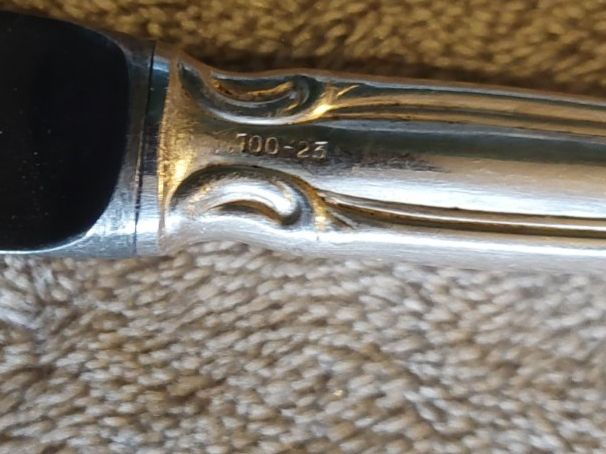Besteck: Sechs antike wunderschöne Messer von WIRTHS punziert 100 – Gebraucht aus Otelfingen von silver-moon 1