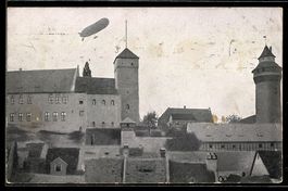 Nürnberg, Zeppelin Parseval 3 über der