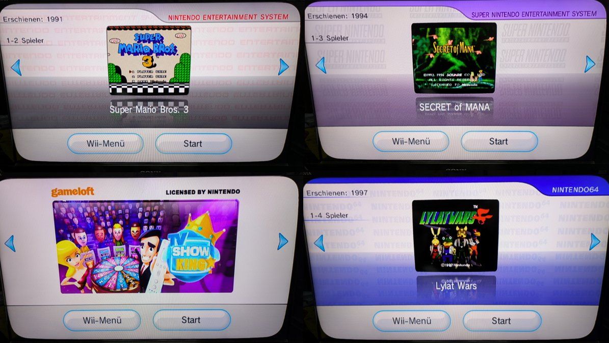 Nintendo Console: Nintendo Wii mit Classic Controller und Retro-Games – Usato da Menziken venduto da mame18 8