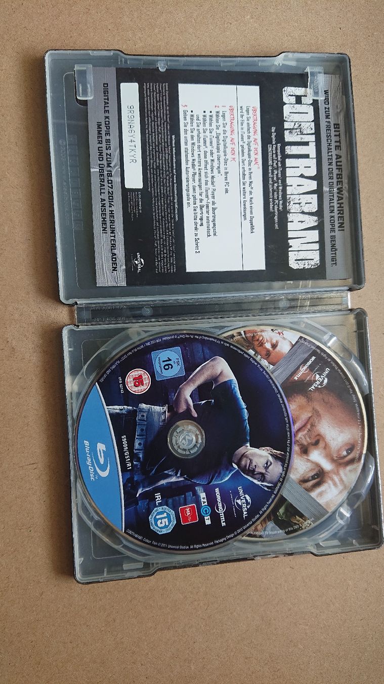Alle DVDs: Contraband Steelbook Blu-ray  – Gebraucht aus Chur von FreakofRarity 2