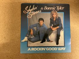 Shakin' Stevens & Bonnie Tyler Single - A Rockin'Good