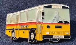 CC757 - Pin PTT Postauto Saurer  /  Flims