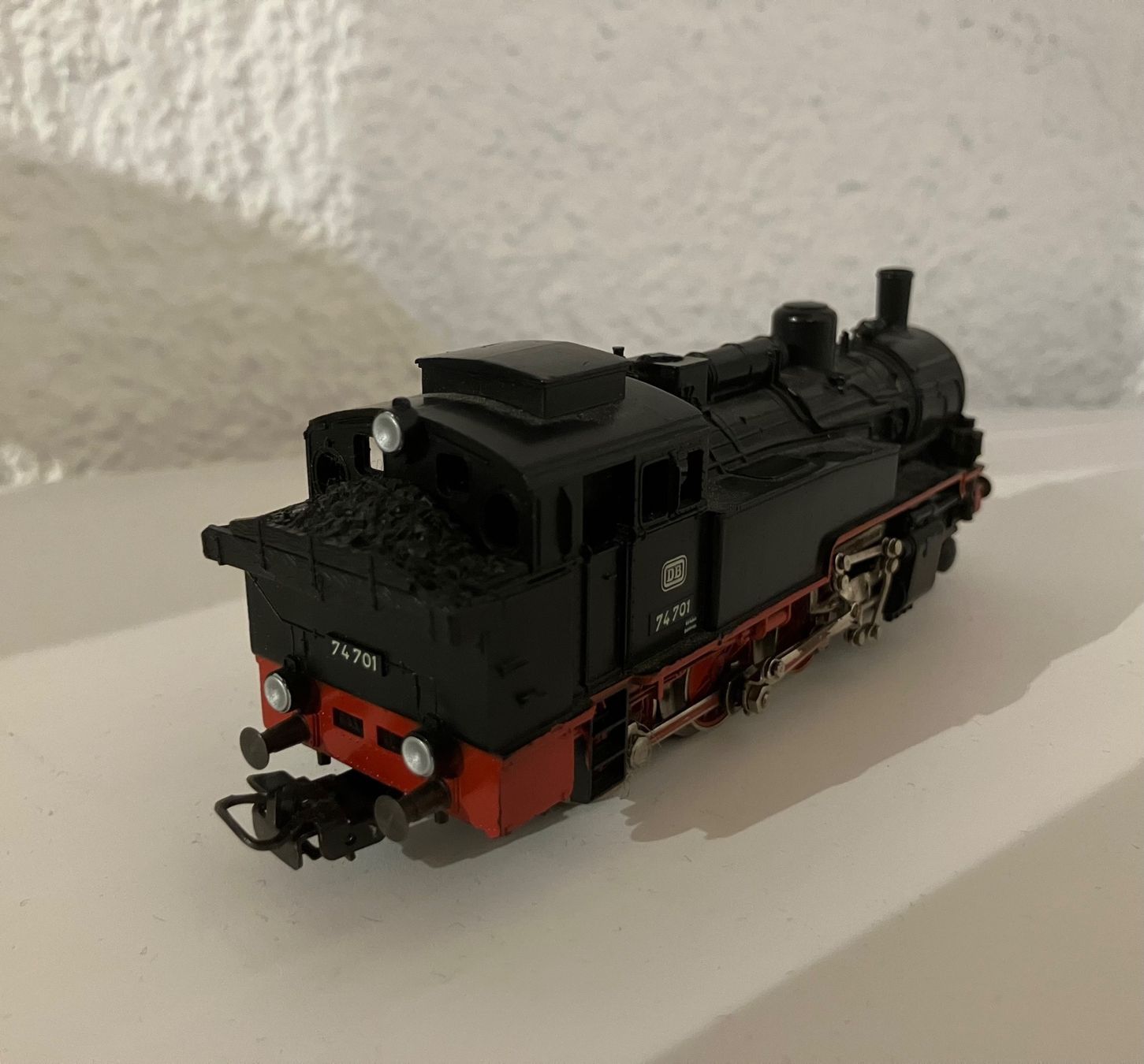 Märklin Modellini di ferrovie: Dampflok DB 74701 Märklin H0 – Usato da Schlieren venduto da mvm01 1