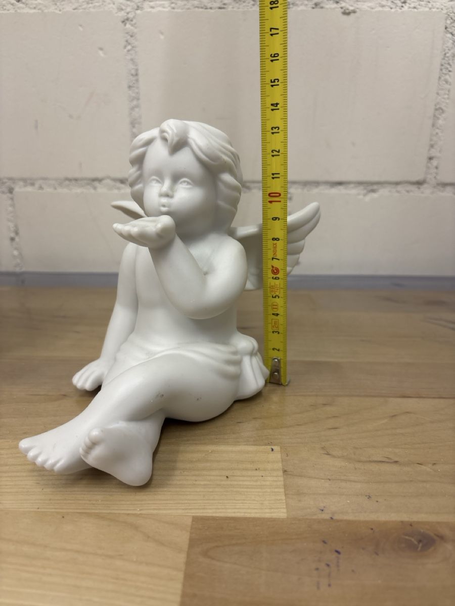 Rosenthal Statuette: Weisser Rosenthal Engel Classic, Top Zustand – Usato da Adliswil venduto da ninotschka7 5