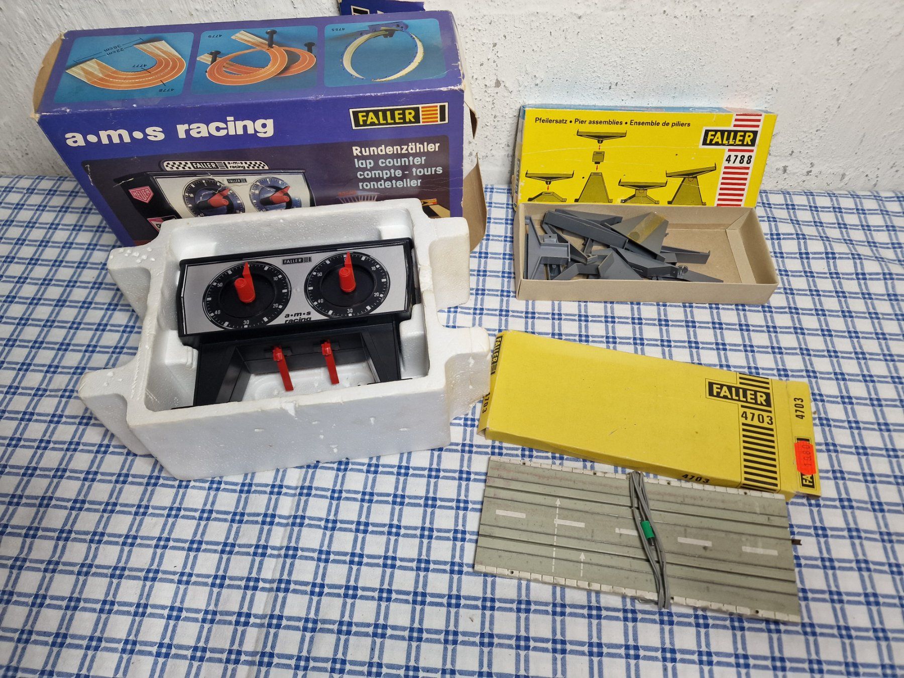 Faller Rennbahnen: Faller Teile, 4788 , 4703 , 4738 – Defekt aus BÜLACH von TimeDeals_Pavelka 1
