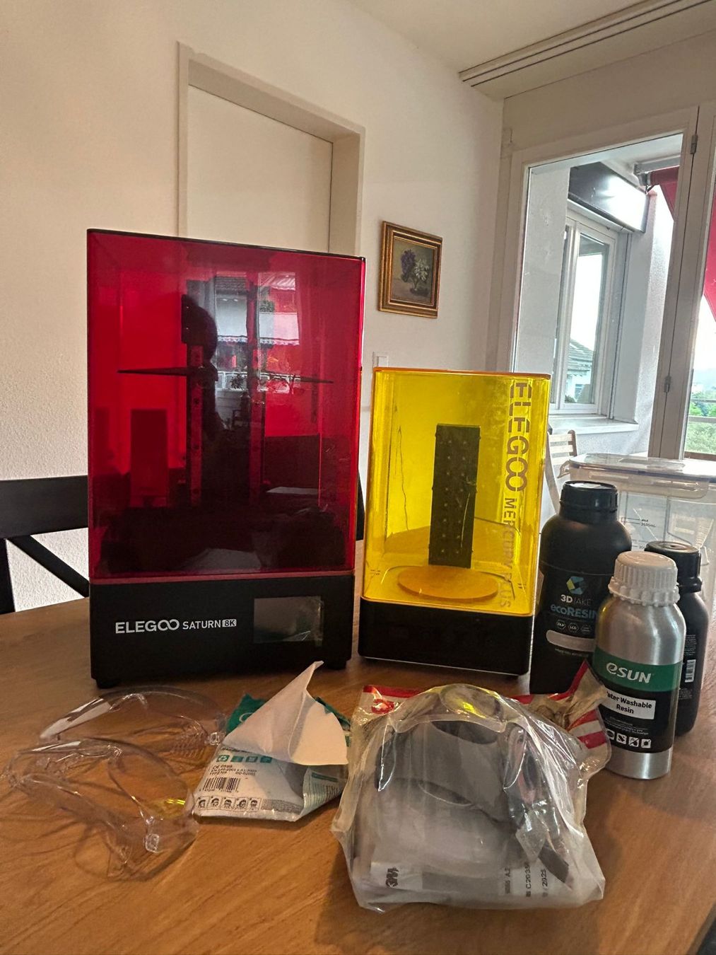 Elegoo 3D Drucker: 3D Resin Drucker Set – Gebraucht aus Rheinfelden von chr_dj7f
