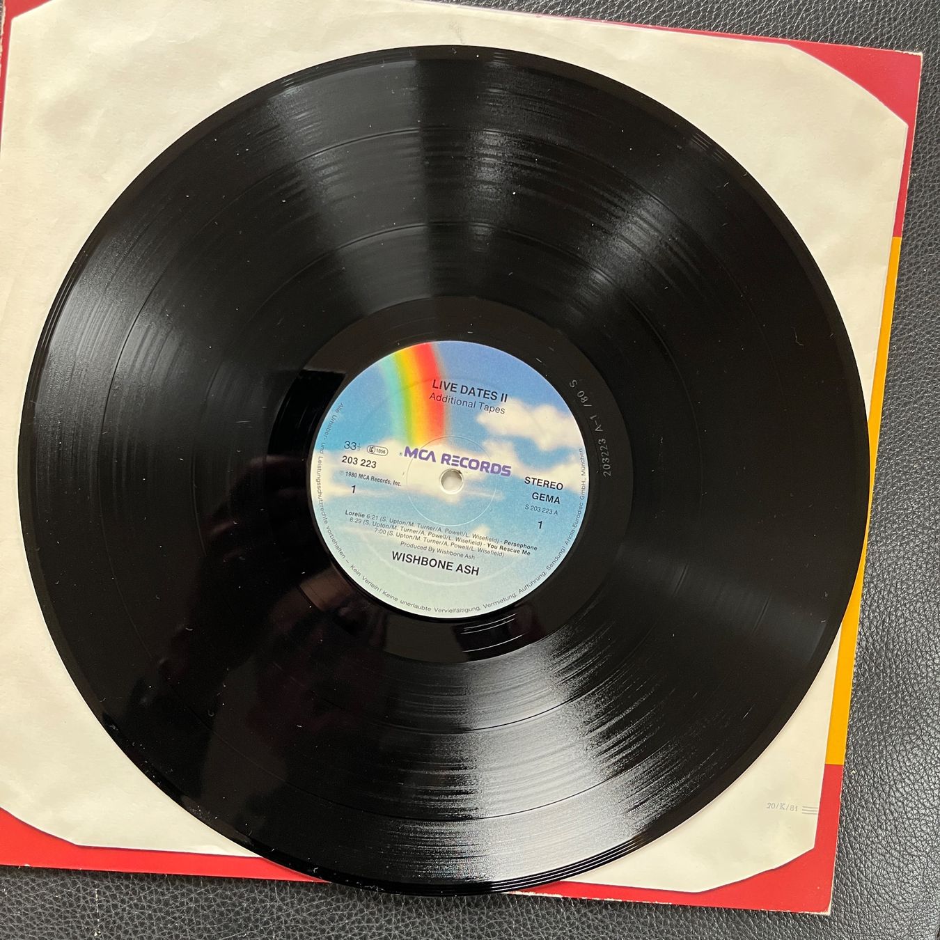 Schallplatten: Wishbone Ash - Live Dates Vol. Two Additional Tapes Vinyl-LP – Gebraucht aus Lenzburg von sch_lml8 3