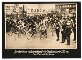Fotografie Berlin, Start zum Fahrradrenn
