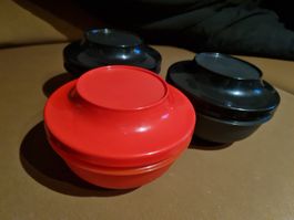 Vintage 3Tupperware Schüsseli, ideal für Picknick etc.neu