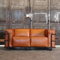 Industrial Sofa John Mullet No. 2 | 166x100x70 cm | Leder