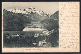 St. Moritz-Unteralpina, Totalansicht geg