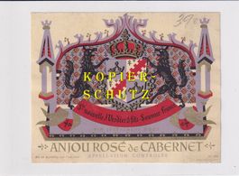 Etikette - Anjou Rosé de Cabernet /bd