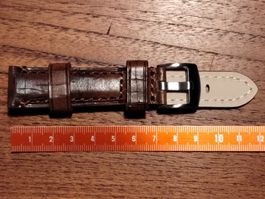 20mm Bracelet de montre en cuir