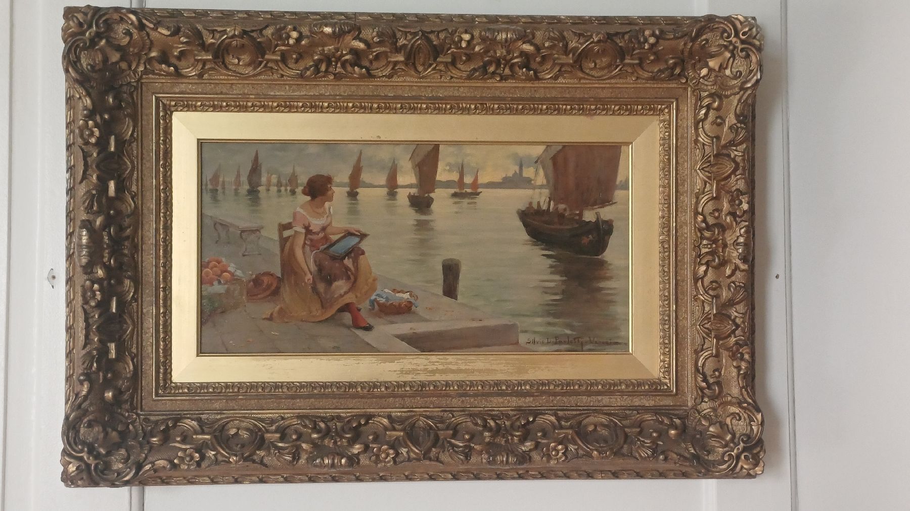 Gemälde: Oelbild Silvius D Paoletti – Gebraucht aus Flawil von Pinkmalibu