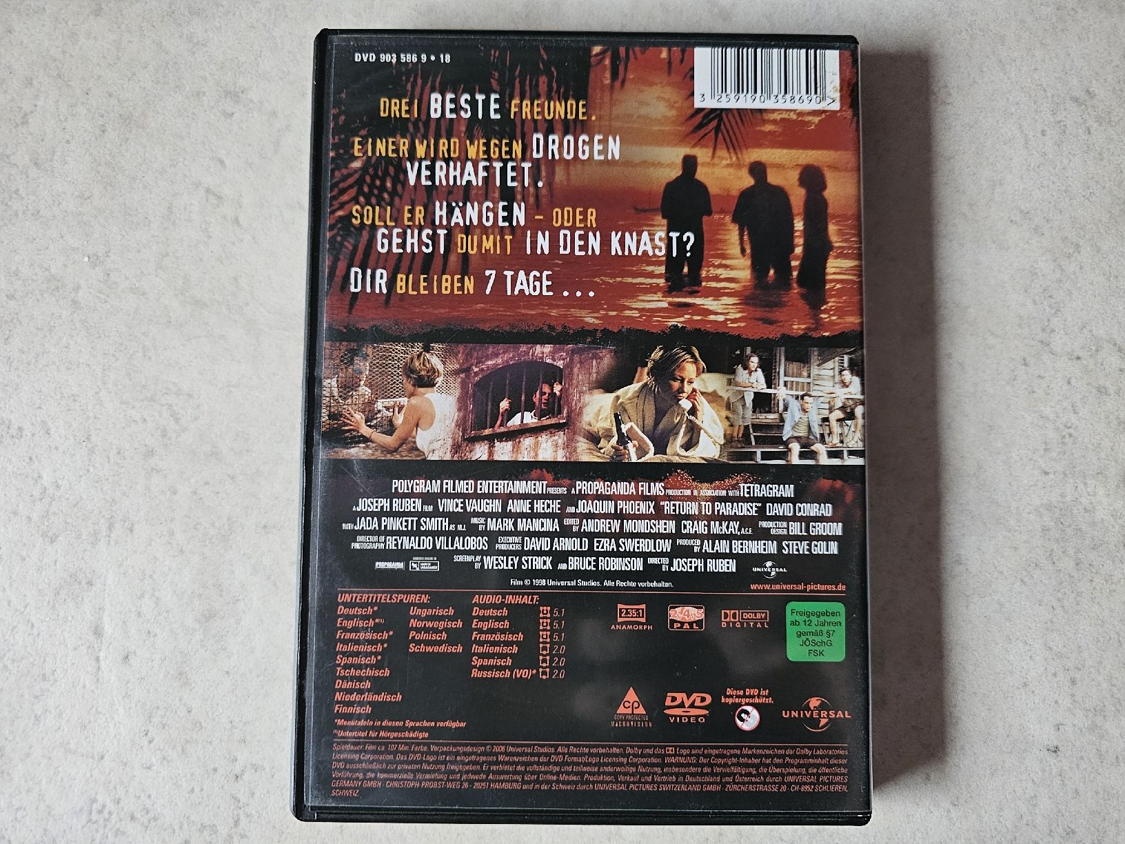 Tous les DVDs: Für das Leben eines Freundes – D'occasion à Schneisingen par backstore24 1