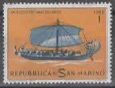 SAN MARINO überladenes Segelboot **  (17