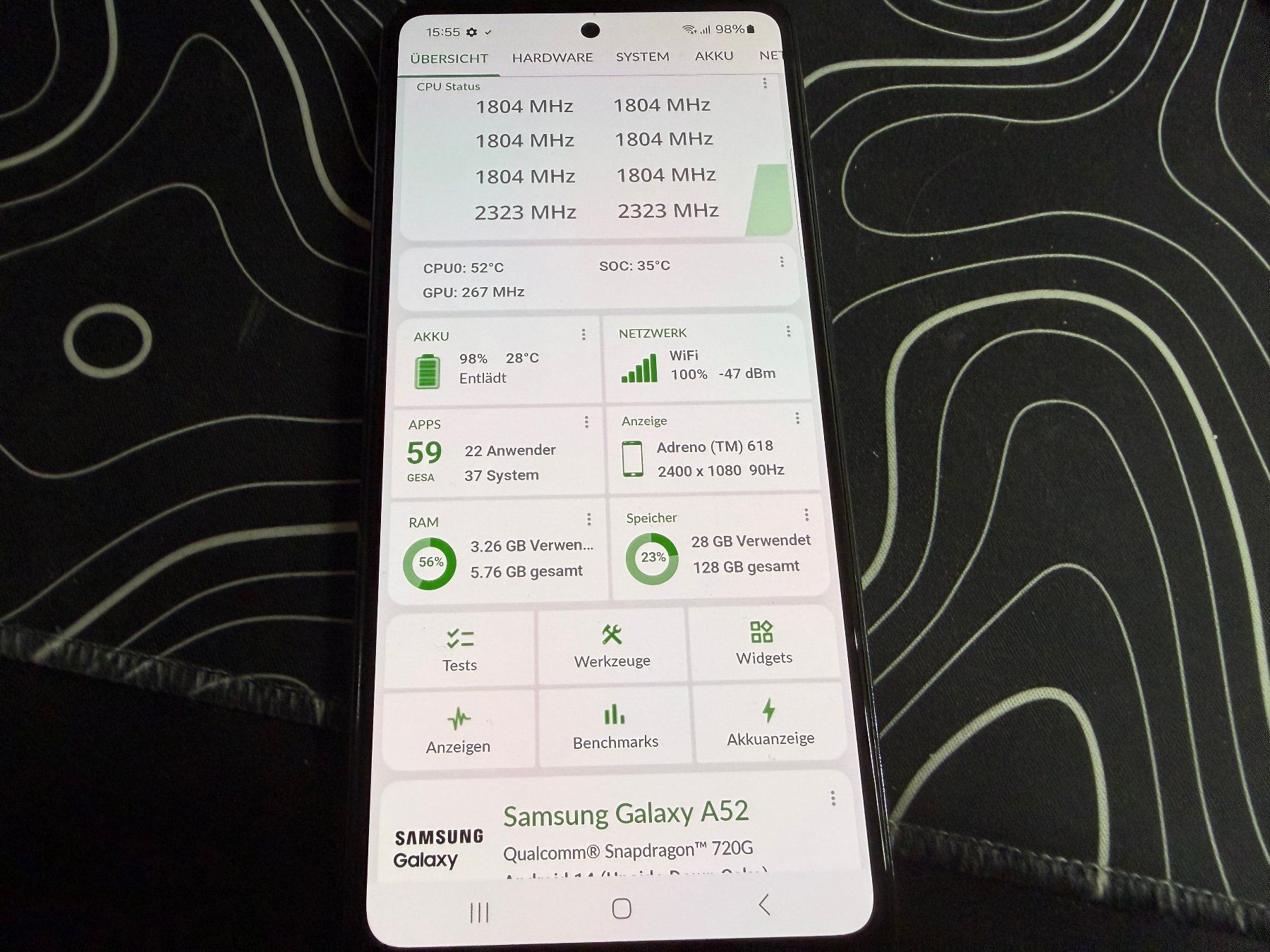 Samsung Telefoni cellulari / Smartphones: Samsung Galaxy  A52 128Gb#40 – Usato da Au SG venduto da bah_6f5w 6