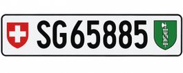 Autonummer SG65885