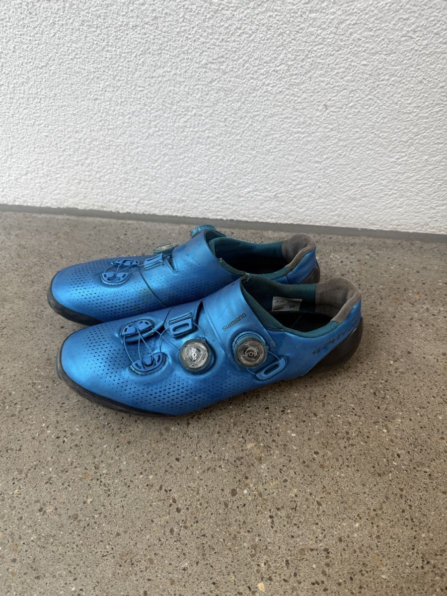 Shimano Scarpe da uomo: Shimano S-Phyre XC901 Blau – Usato da Ennetmoos venduto da Yanicknoa