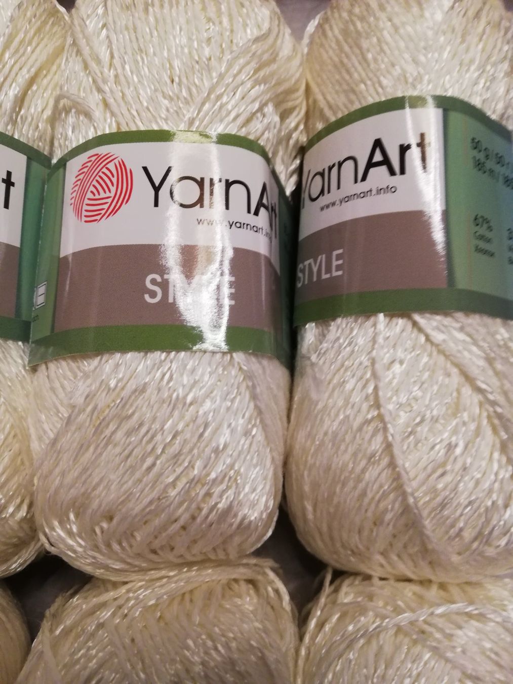 Lana: YARNART STYLE Fb. 652 cremeweiss - 300g – Nuovo (secondo la descrizione) da Kriens venduto da may_r5jc 1