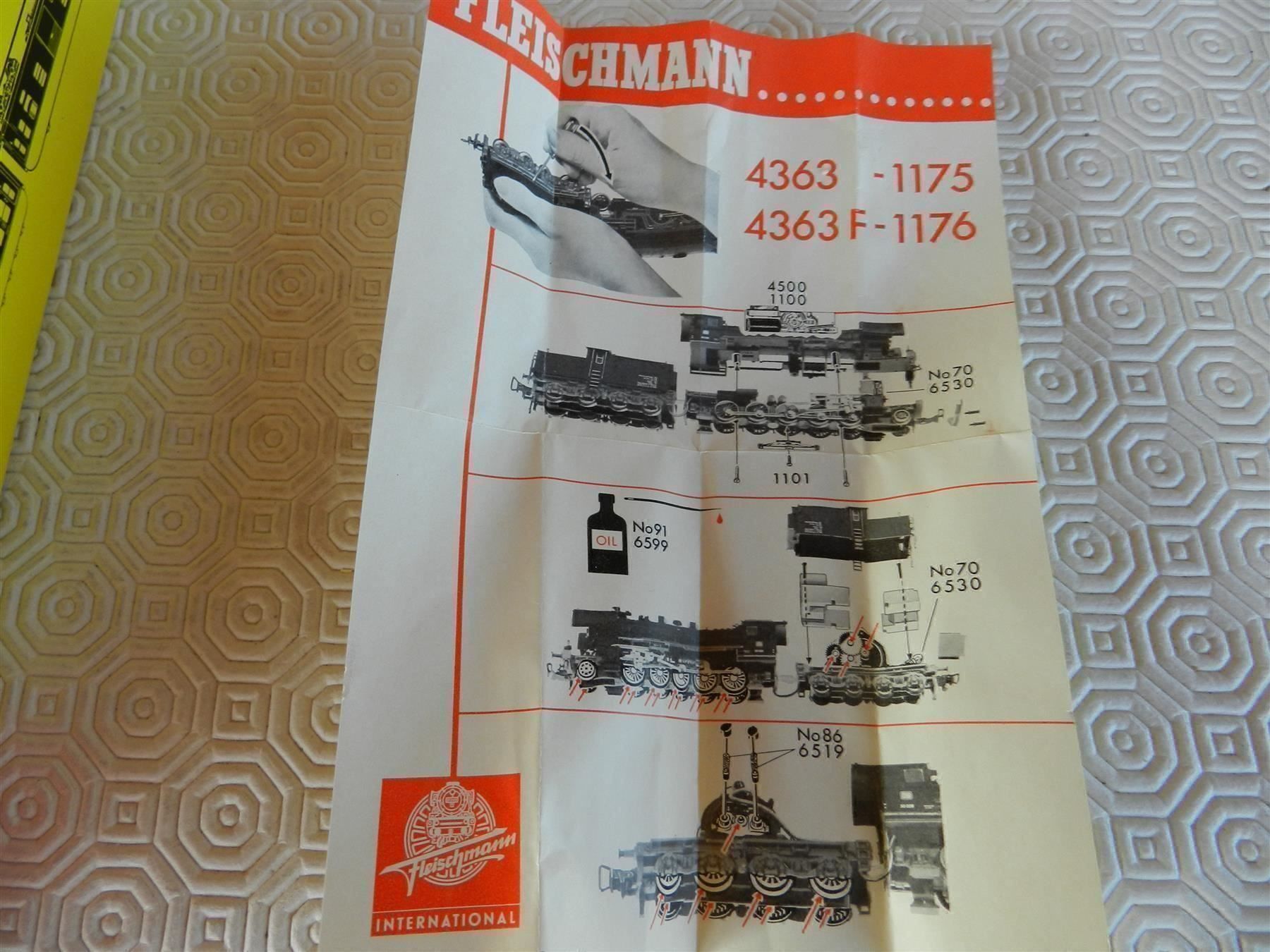 Fleischmann Modelleisenbahnen: FLEISCHMANN H0 AC Dampf-Lok BR 50 DB – Neu (gemäss Beschreibung) aus Arzier-Le Muids von elocin83 7
