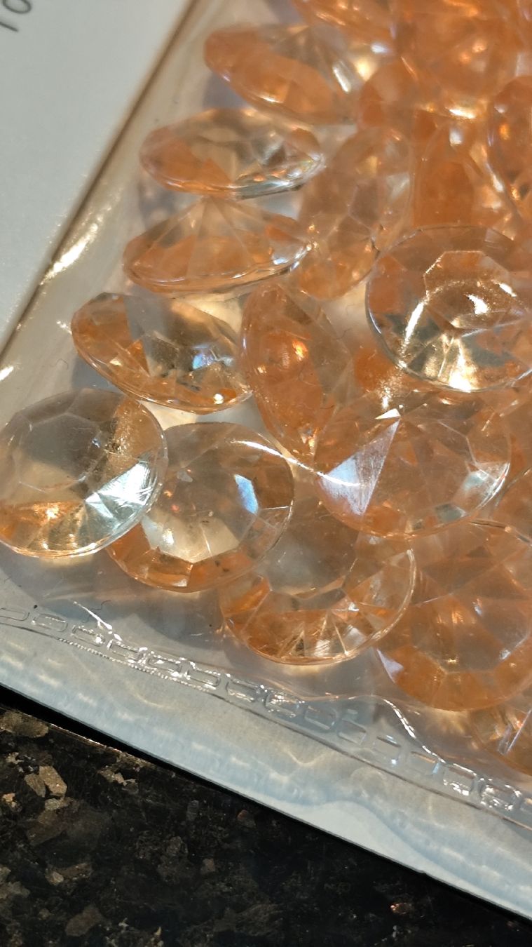 Tutte le decorazioni: Crystal diamonds party deko 7x100Stk. – Nuovo e nell'imballaggio originale da Ruggell venduto da Martefilm 1