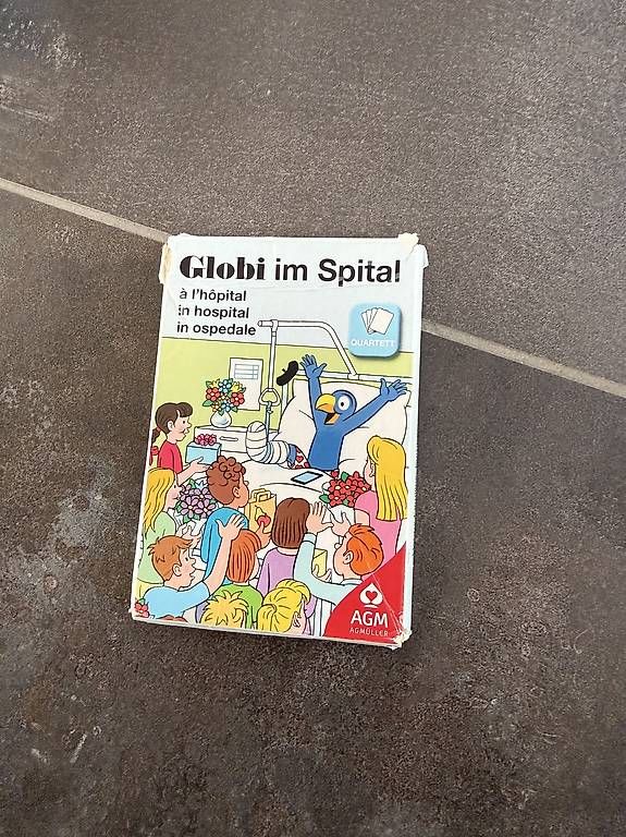 Giochi: Globi Spiel im Spital / Quartett – Usato da Lüterkofen venduto da GiCa_ 2