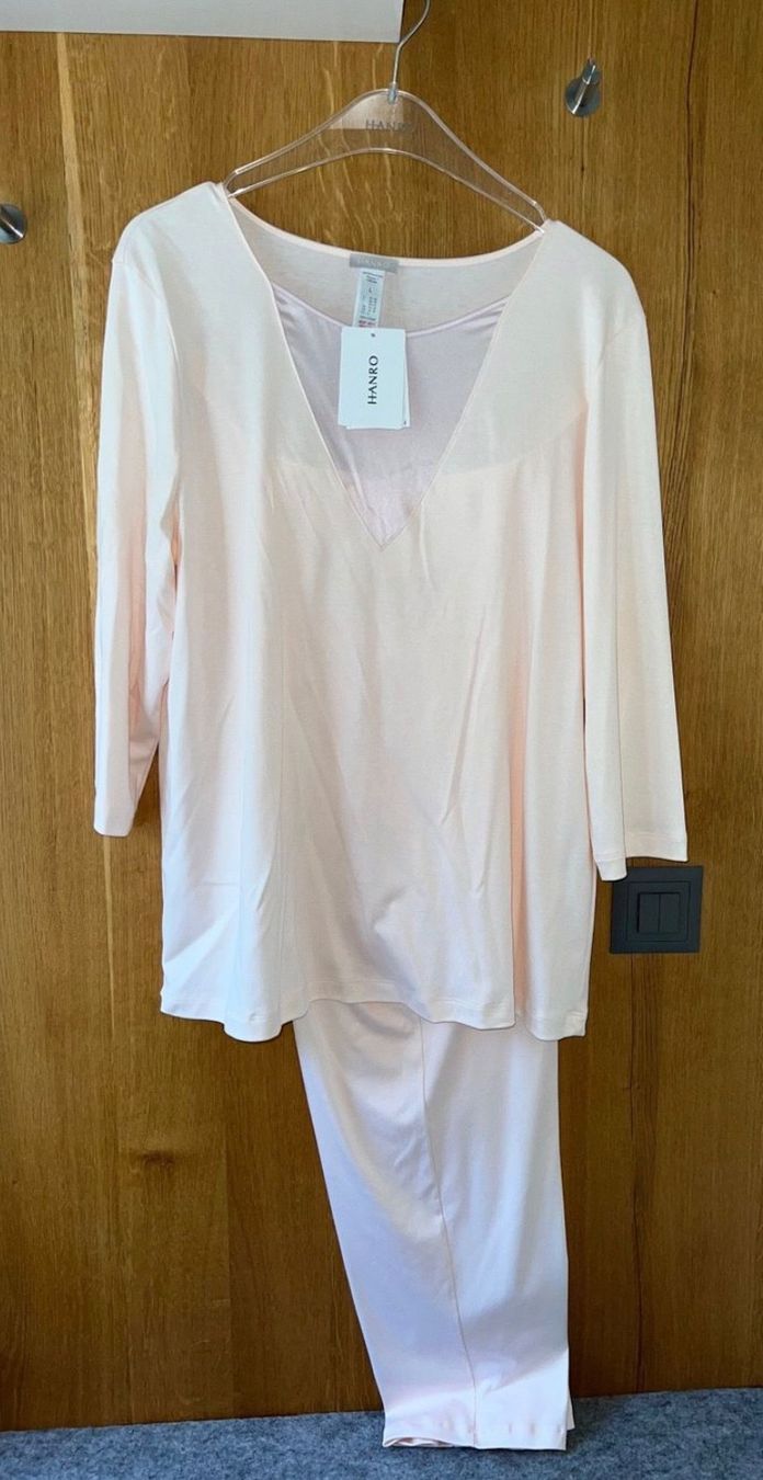 Hanro Negligees & Pigiami: Pyjama Hanro Baumwolle L neu – Nuovo (secondo la descrizione) da Dornach venduto da samuti
