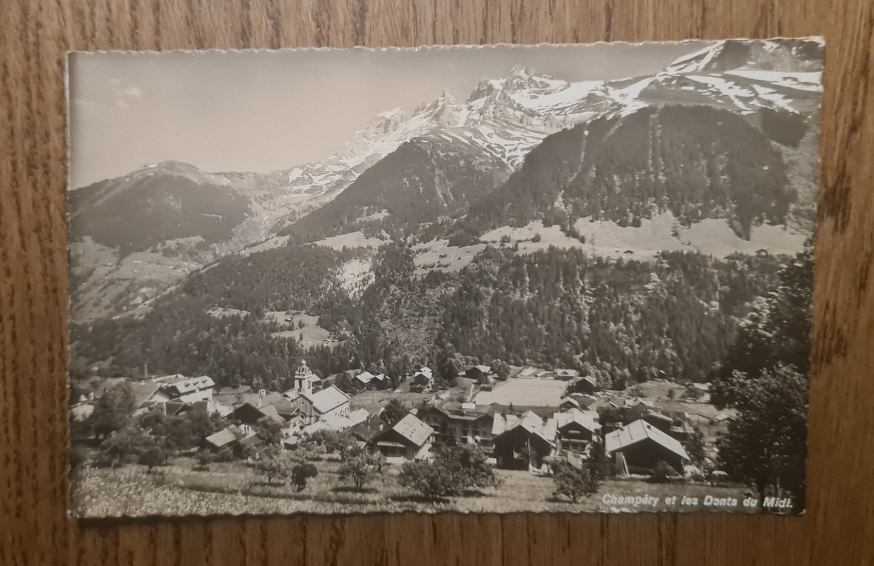 Cartoline postali: Champéry et les Dents de Midi – Usato da Ebikon venduto da Donar50
