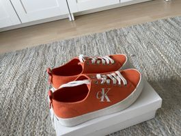 Calvin Klein Jeans Sneaker, Orange, Gr. 37, neuwertig!