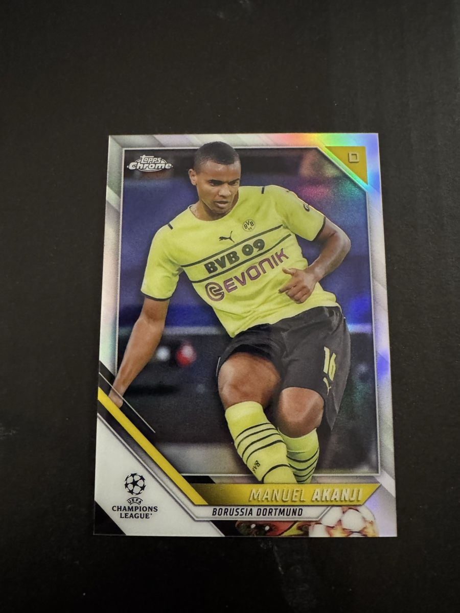 Topps Carte collezionabili: 2021-22 Topps Chrome UCL Akanji #57 Refractor – Nuovo (secondo la descrizione) da Oekingen venduto da dav_lf5x