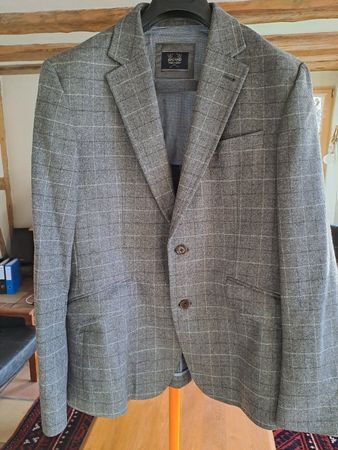 Paul Kehl Veston in Grösse 52/ Farbe: Grau kariert