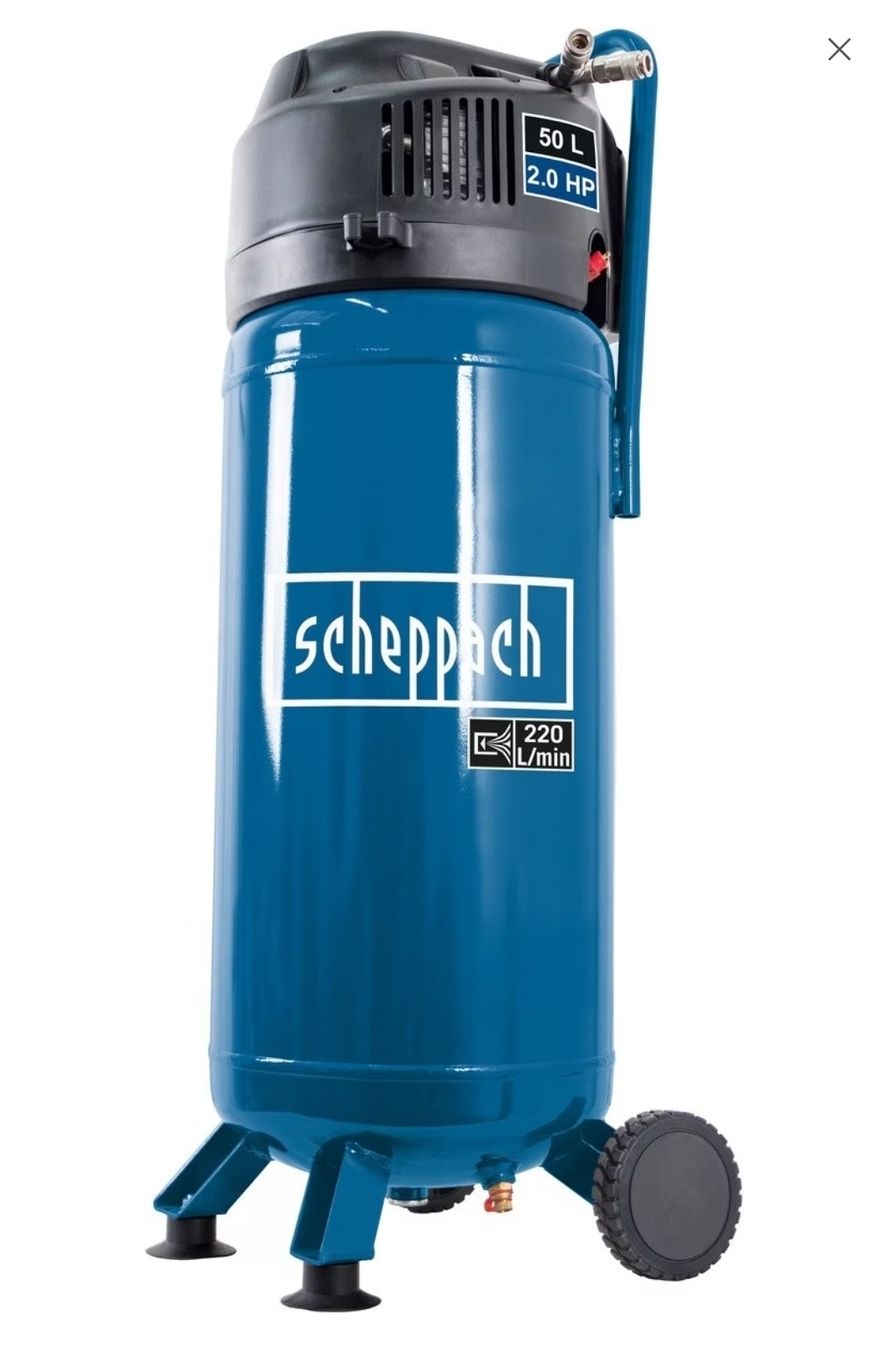 Scheppach Kompressoren: Scheppach Kompressor HC51V  – Neu (gemäss Beschreibung) aus Villnachern von jazzabilly