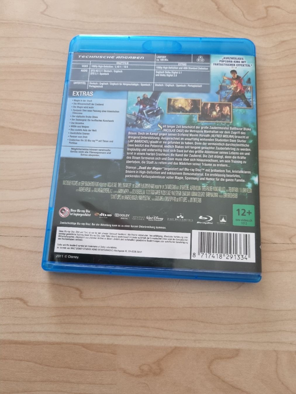 Tutti i DVDs: Duell der Magier Blueray – Usato da Ostermundigen venduto da ala_pt5h 1