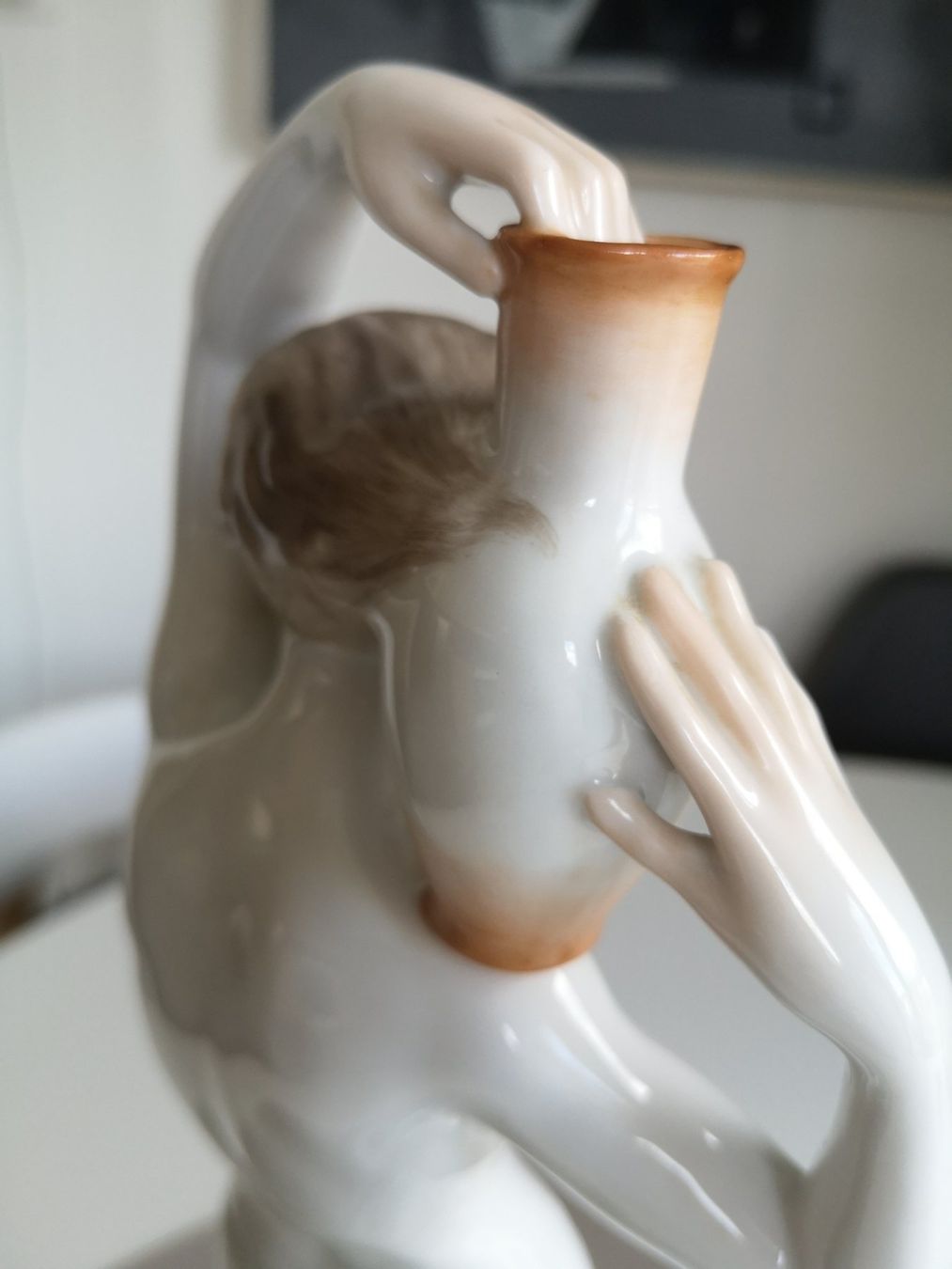 Herend Figuren: GROSSE HEREND UNGARN AKTFIGUR DAME PORZELLAN – Gebraucht aus Sissach von Megane21 7