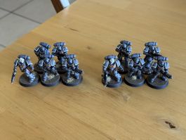 Warhammer 40k - Space Marine Intercessors 2x5 - Well painted