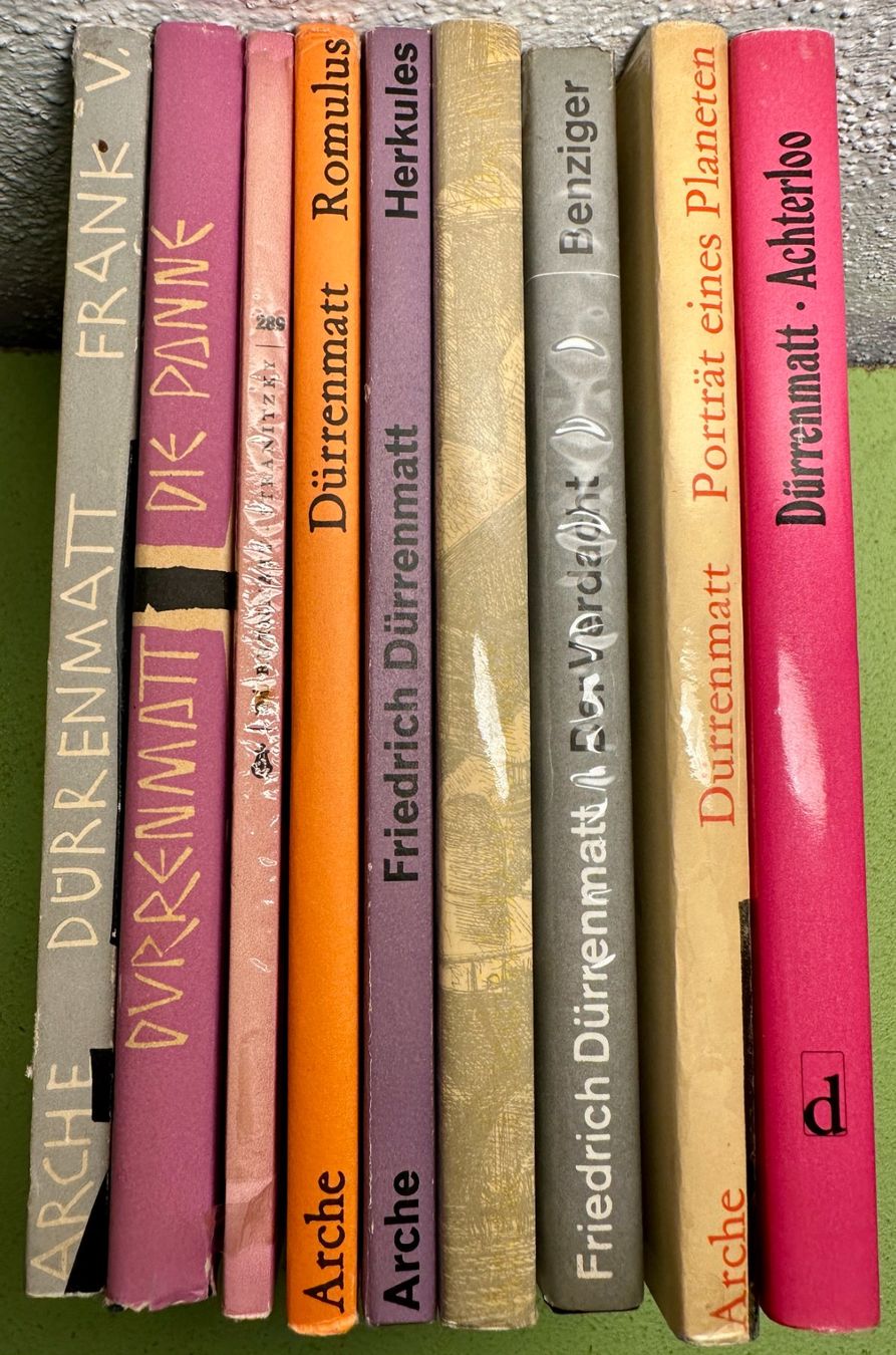 Libri: Friedrich Dürrenmatt: Bücherpaket 8 Bde. – Usato da Zürich venduto da allp 2