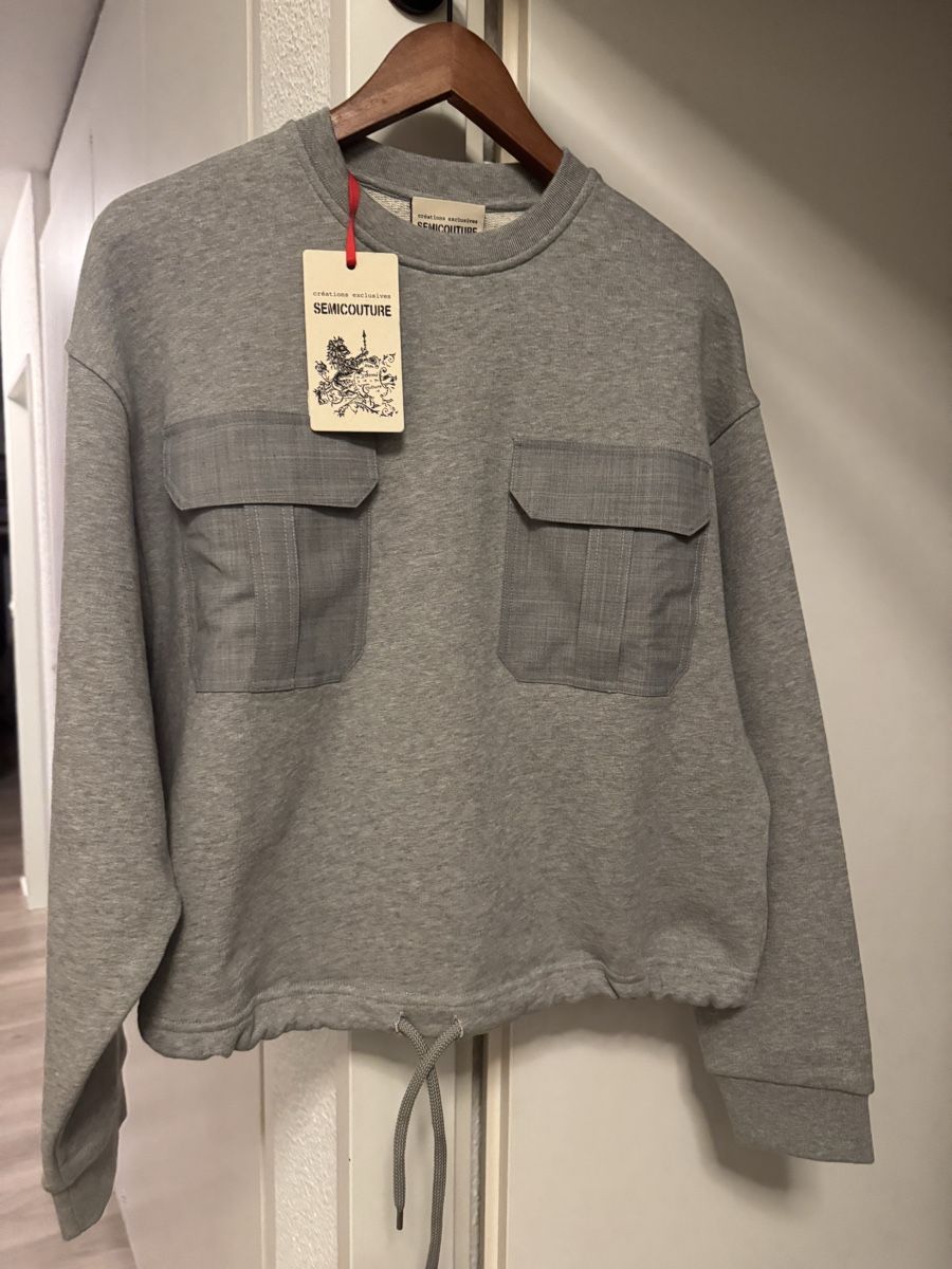 Maglioni & Felpe: Grauer Semcouture Pullover – Nuovo e nell'imballaggio originale da zürich venduto da dalia06