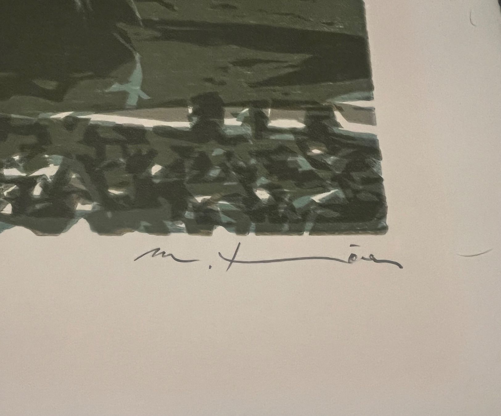 Grafica & Litografie: Martin Thönen, handsigniert, nummeriert – Usato da Rain venduto da Pic-Ass 2