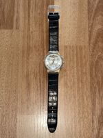 Swatch Chrono Uhr mit Lederarmband 2000