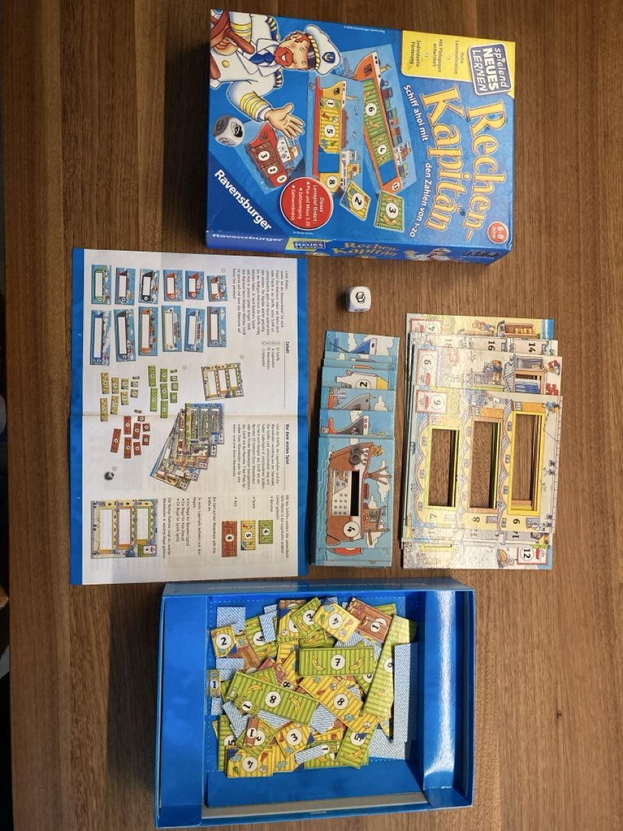 Ravensburger Giochi: Rechen-Kapitän – Nuovo (secondo la descrizione) da Ittigen venduto da Dedo07 3