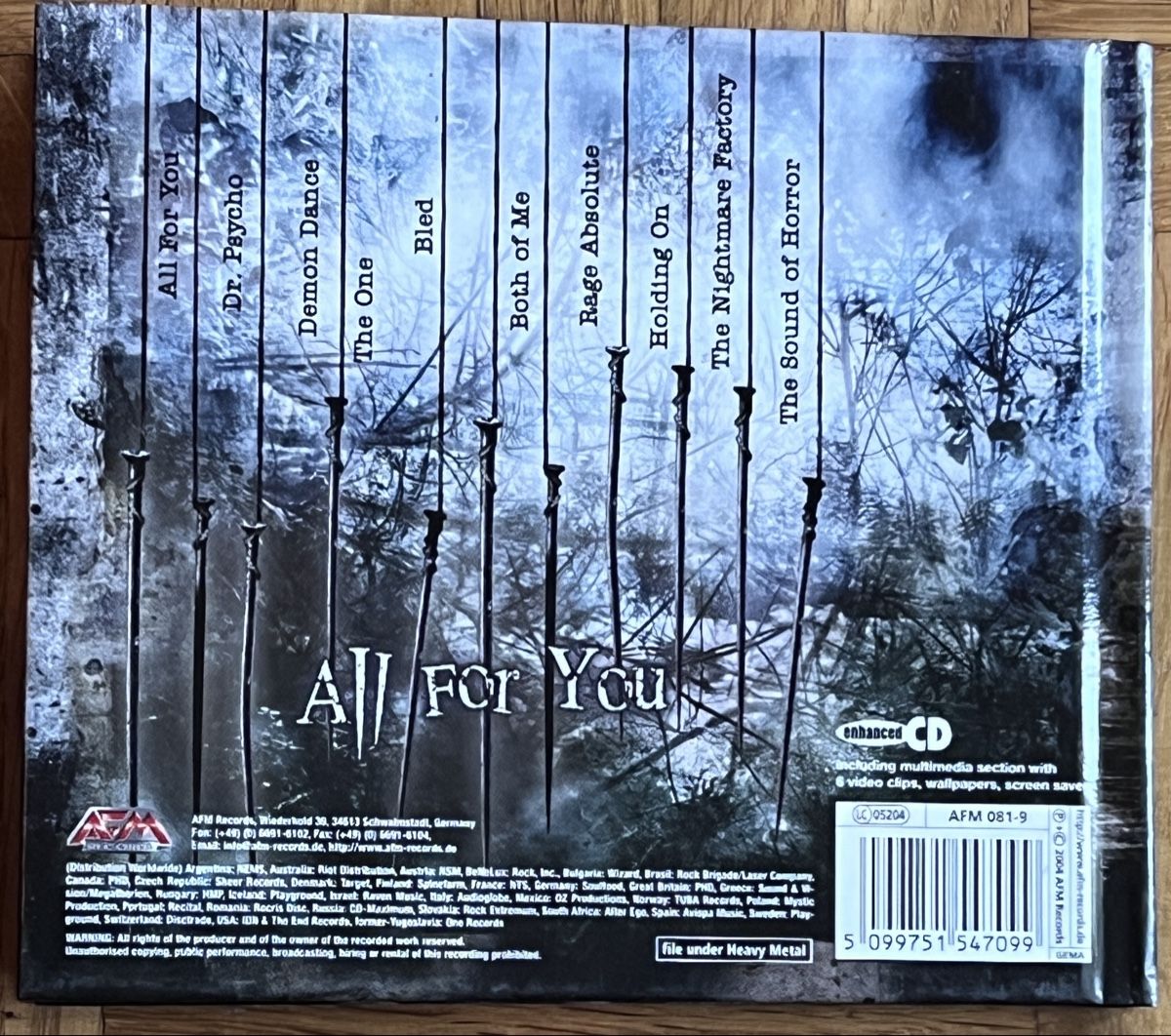 CD: Annihilator All For You  – Usato da Dino venduto da ani_ypr9 3