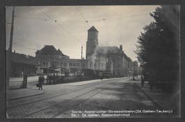 St. Gallen Appenzeller Strassenbahn nach Teufen Nebenbahnhof